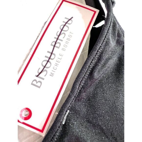 Bisou Bisou Criss Cross Back‎ Bodysuit One Piece Tank Top Undershirt Large - Picture 3 of 8